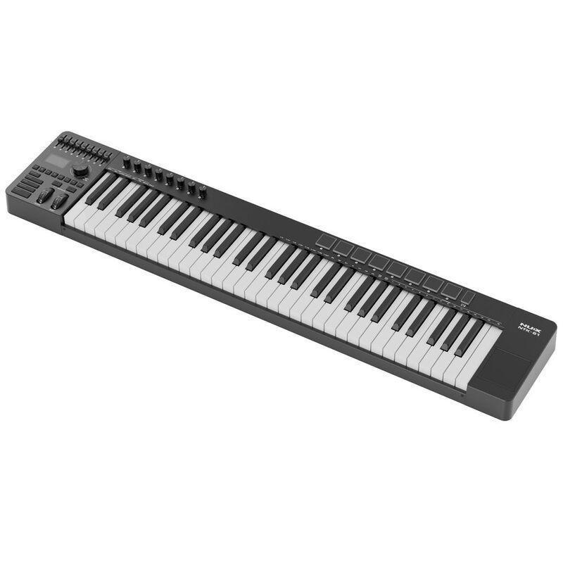 Nux NTK-61 Midi Keyboard Controller - Black, , large image number 2