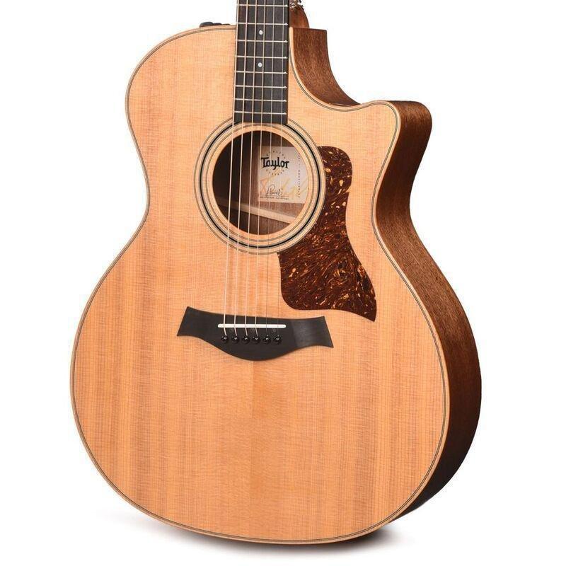 Taylor 314CE Studio Acoustic Electric Guitar - Natural, , large image number 0