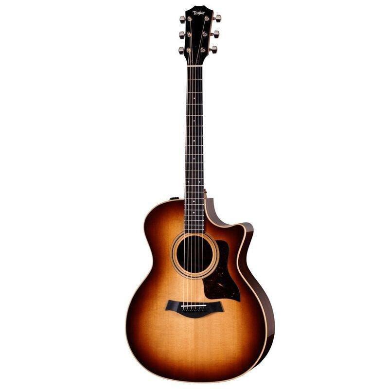 Taylor 414CE Studio Grand Auditorium Acoustic Electric Guitar - Sunburst, , large image number 1