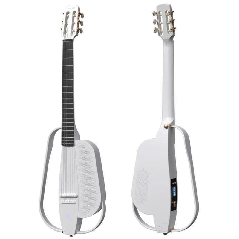 Enya NEXG2 Nw/H Nexg 2 Nylon Electric Guitar - White, , large image number 1