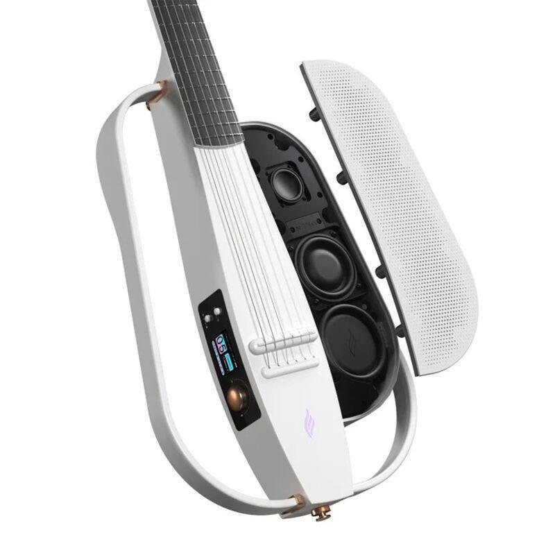 Enya NEXG2 Nw/H Nexg 2 Nylon Electric Guitar - White, , large image number 3