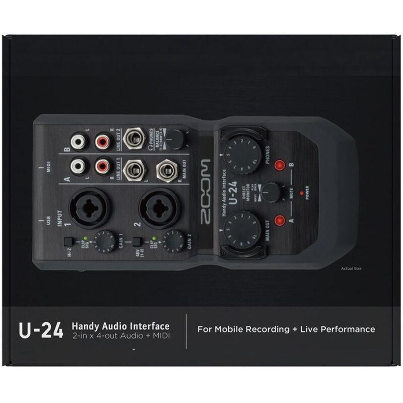 Zoom U24 Handy Audio Interface, , large image number 4