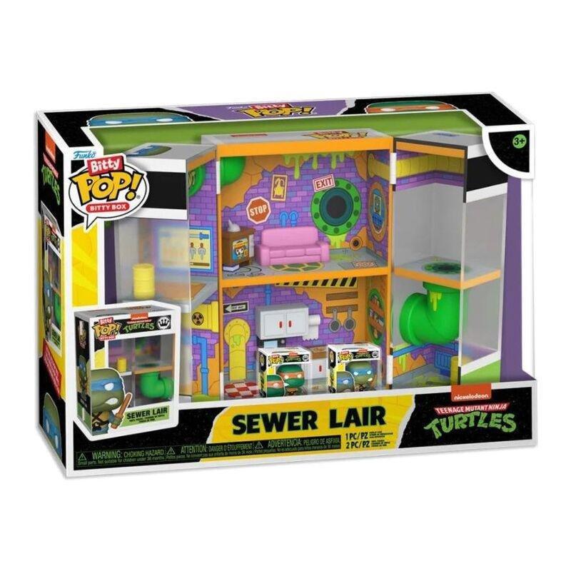 Funko Bitty Pop! Box Animation Teenage Mutant Ninja Turtle Sewer Lair Vinyl Figure, , medium