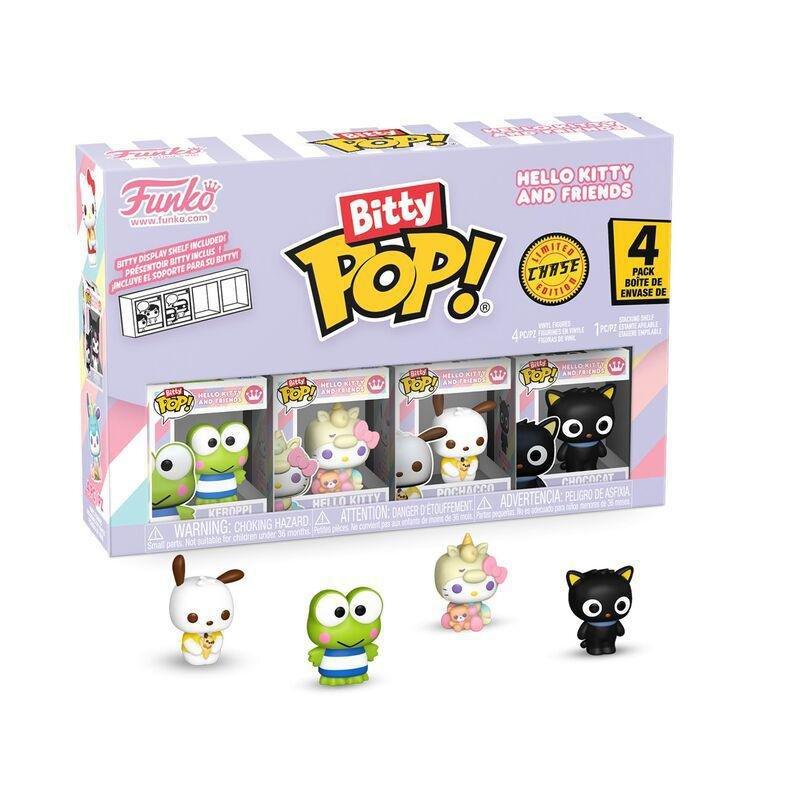 Funko Bitty Pop! Animation Sanrio Keroppi Pack of 4 Vinyl Figures, , medium