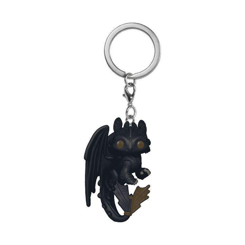 Funko Pocket Pop! Movies How To Train Your Dragon Toothless Keychain, , large image number 0