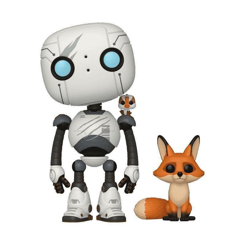 Funko Pop! Movie Wild Robot Roz with Brightbill & Fink Vinyl Figure, , large image number 0
