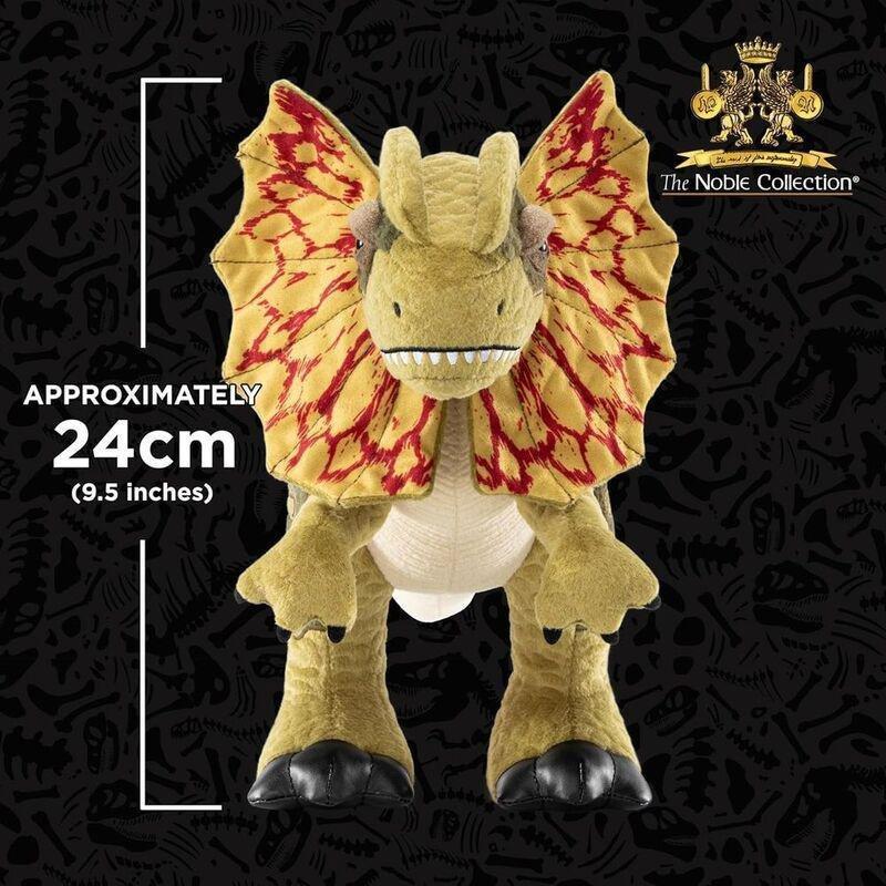 Noble Jurassic Jurassic Park Collector Plush Dilophosaurus Rex, , large image number 3