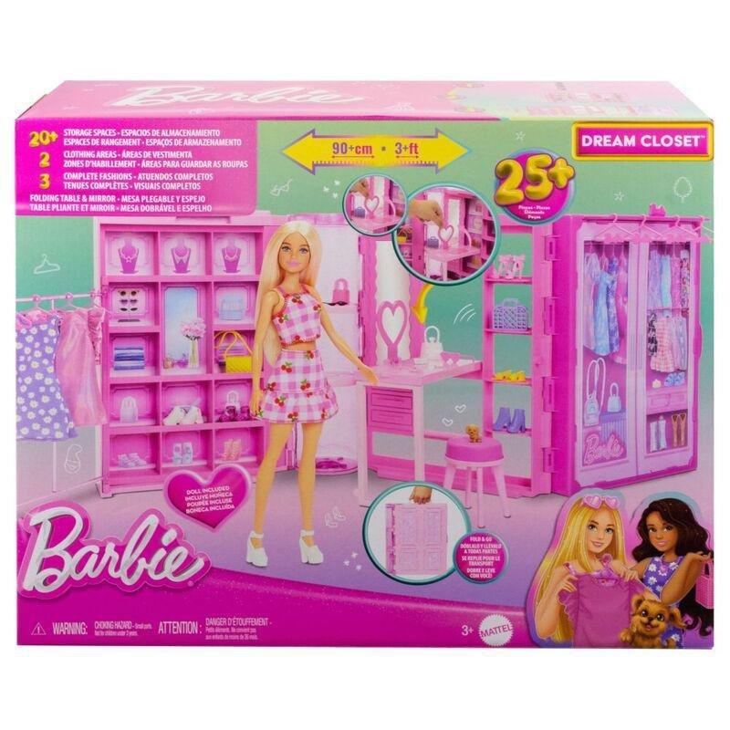 Mattel Barbie Dream Closet 3.0 Playset With Blonde Doll, , large image number 1