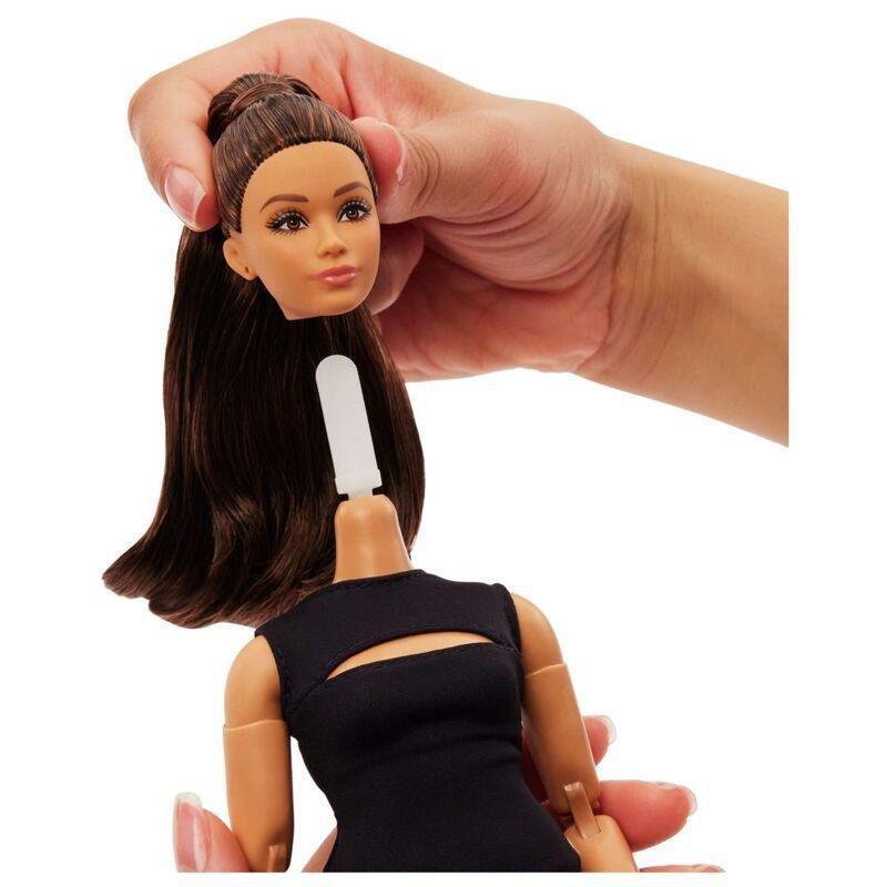 Mattel Barbie Basics Brunette Hair With Little Black Dress Doll, , large image number 4
