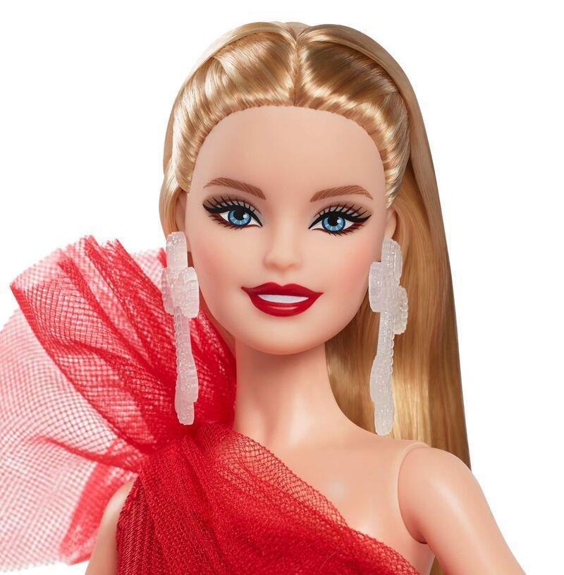 Mattel Barbie 2024 Blonde Holiday Doll, , large image number 2
