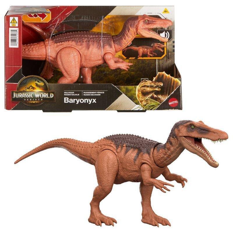 Mattel Jurassic World Rebirth Saga Wild Roar Figures (Assorted - Includes 1), , large image number 0
