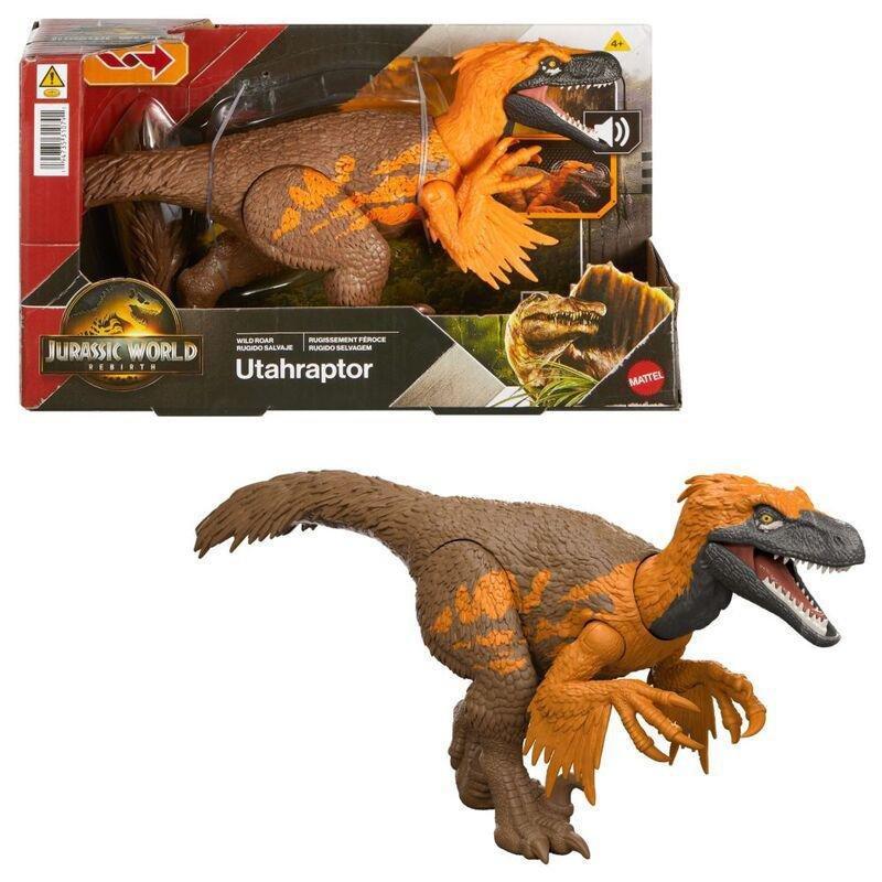 Mattel Jurassic World Rebirth Saga Wild Roar Figures (Assorted - Includes 1), , large image number 2