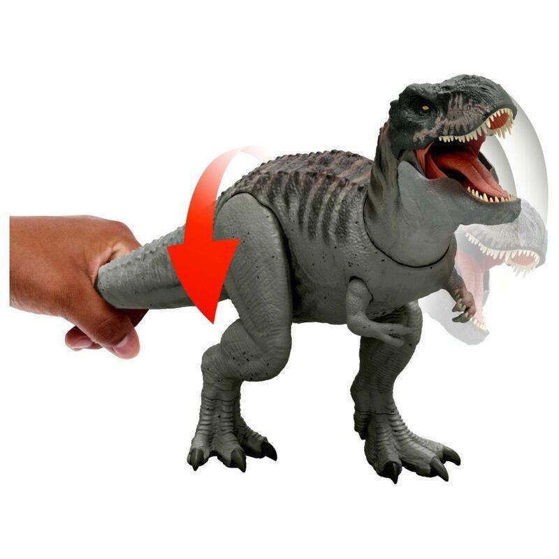 Mattel Jurassic World Rebirth Dino Core Scale Feature Trex Figure, , large image number 1