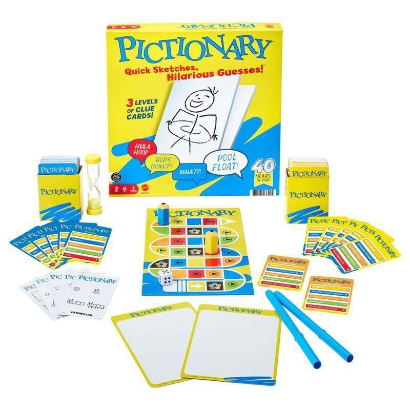 Mattel Pictionary Card Game, , large image number 0
