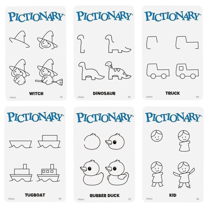 Mattel Pictionary Card Game, , large image number 3