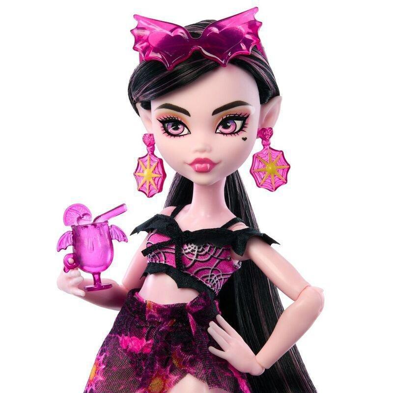 Mattel Monster High Scare-Adise Island Draculaura Fashion Doll with Swimsuit & Accessories, , large image number 3