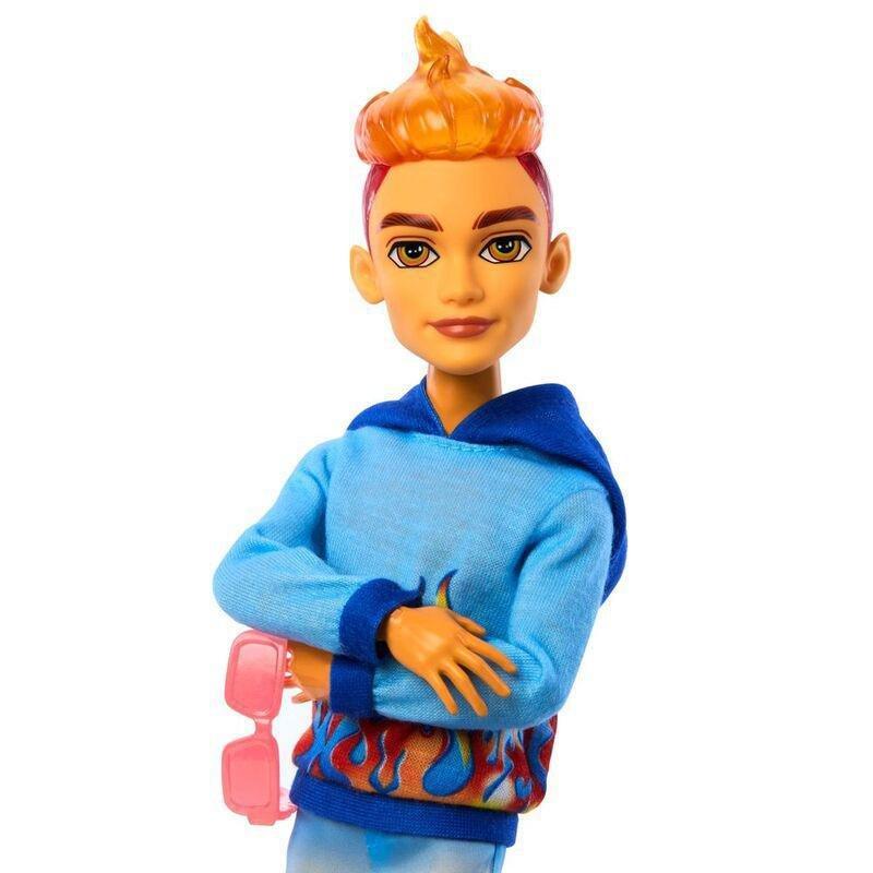 Mattel Monster High Scare-Adise Island Heath Burns Fashion Doll with Swim Trunks & Accessories, , large image number 1