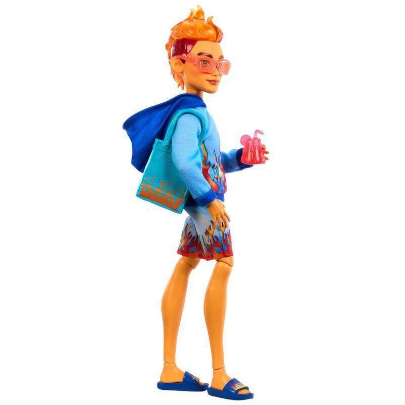 Mattel Monster High Scare-Adise Island Heath Burns Fashion Doll with Swim Trunks & Accessories, , large image number 2