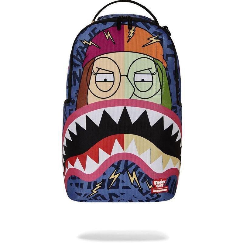 Sprayground Family Guy Meg Shark Mouth DLXR Backpack, , large image number 0