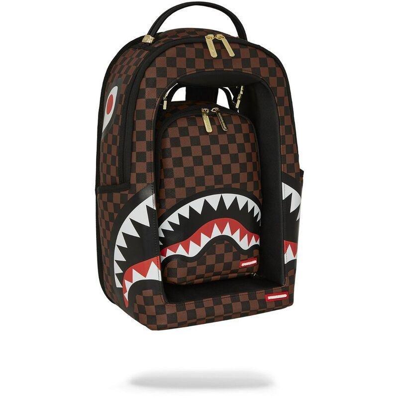 Sprayground Sharks In A Hole In Paris DLXSV Backpack, , large image number 1