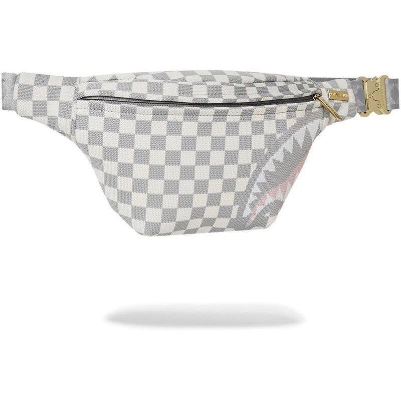 Sprayground Knit Sharks In Paris In Cream Savvy Crossbody Bag, , large image number 0