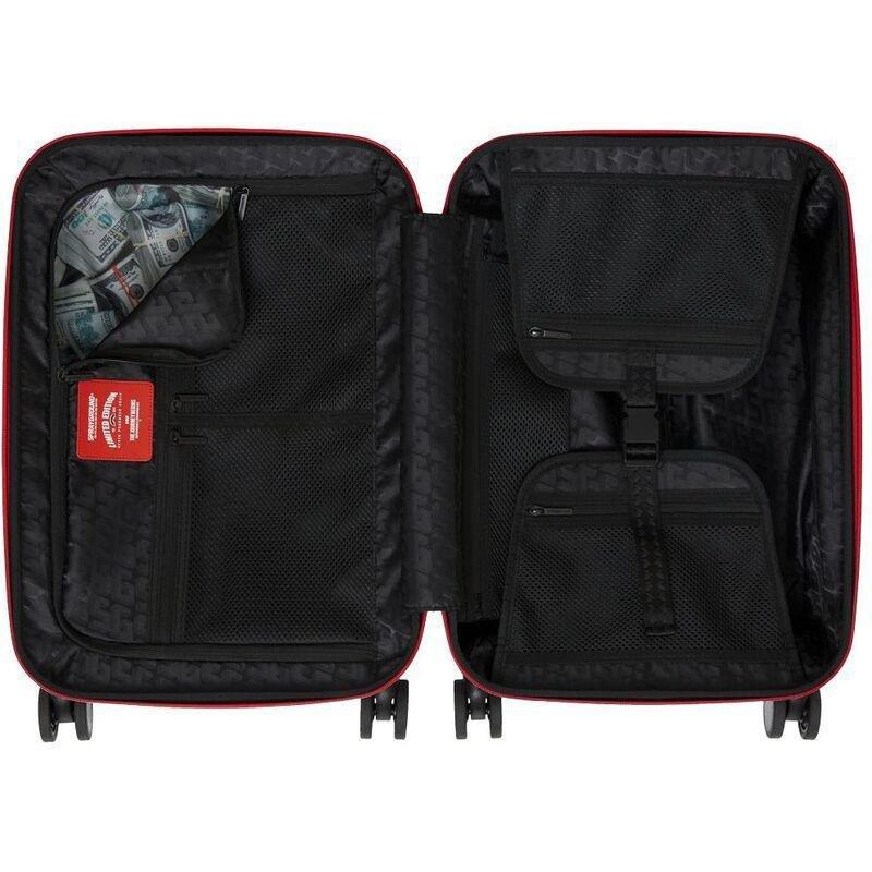Sprayground Printed Zipper Shark Carry-On Luggage, , large image number 1