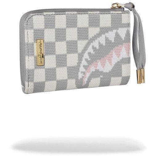 Sprayground Knit Sharks In Paris In Cream Wallet, , medium