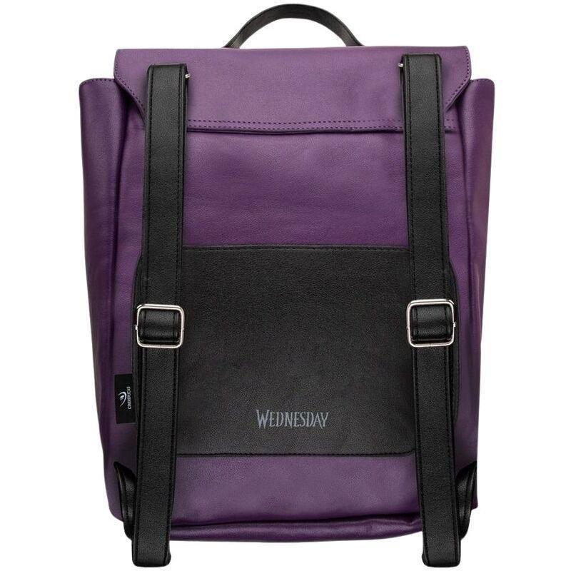 Cinereplica Wednesday Nevermore Academy Backpack - Purple, , medium