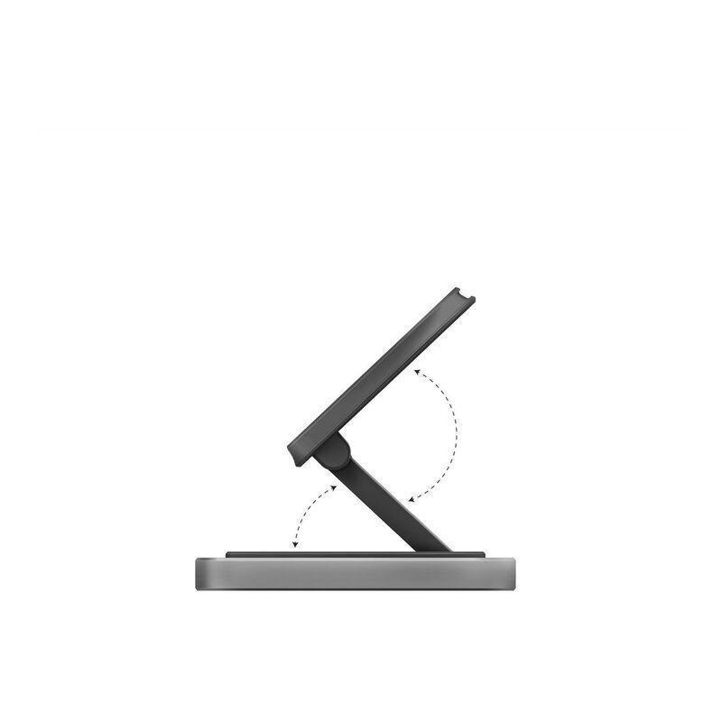 Bazic GoMag Station 3-in-1 Magnetic Fast Wireless Charger with Built-In Apple Watch Charger - Black, , large image number 2