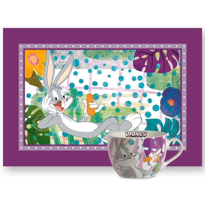Egan Breakfast Cup And Placemat Bugs Bunny Set, , medium