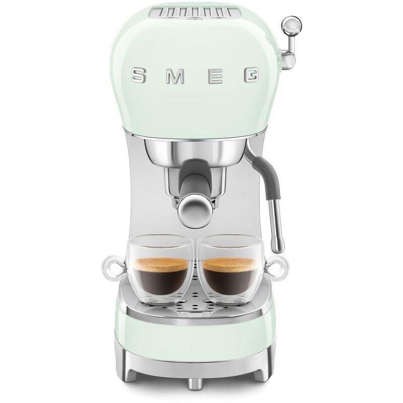SMEG ECF02PGUK Espresso Coffee Machine With Steam Wand - Pastel Green, , large image number 2
