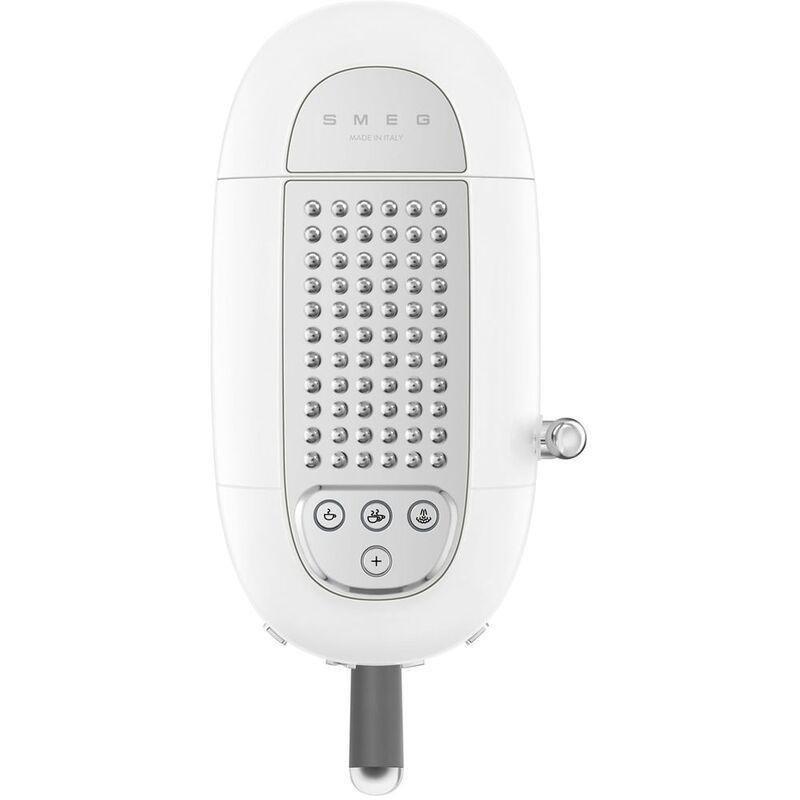 SMEG ECF02WHUK Espresso Coffee Machine With Steam Wand - White, , large image number 2