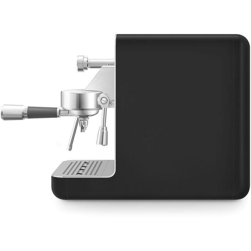 SMEG EMC02BLMUK SMEG Mini Pro Coffee Machine - Black, , large image number 1