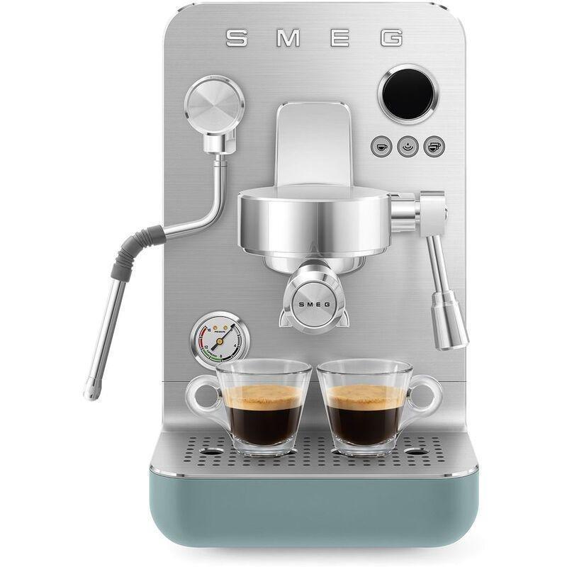 SMEG EMC02EGMUK SMEG Mini Pro Coffee Machine - Emerald Green, , large image number 1
