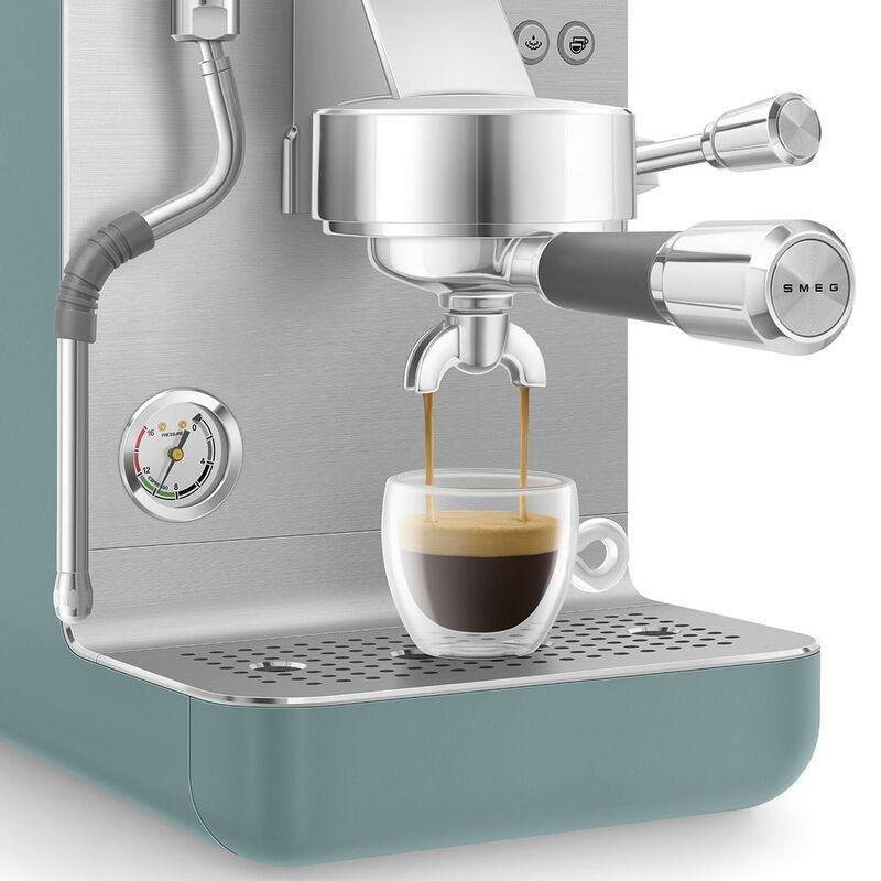 SMEG EMC02EGMUK SMEG Mini Pro Coffee Machine - Emerald Green, , large image number 2