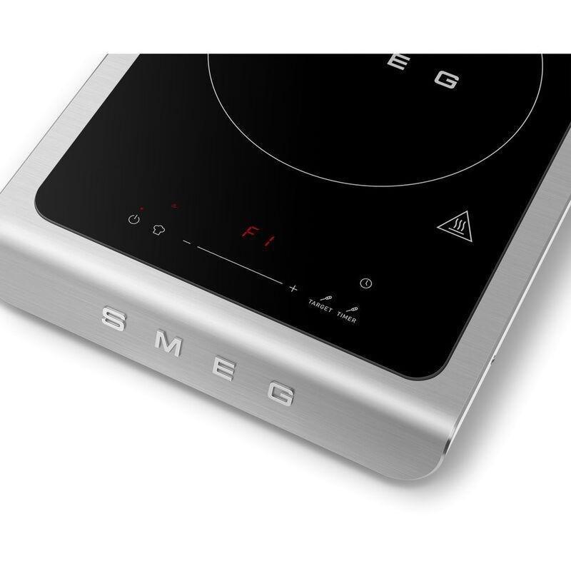 SMEG PIC01WHMUK Portable Induction Hob 50's Style - White Matt, , large image number 1