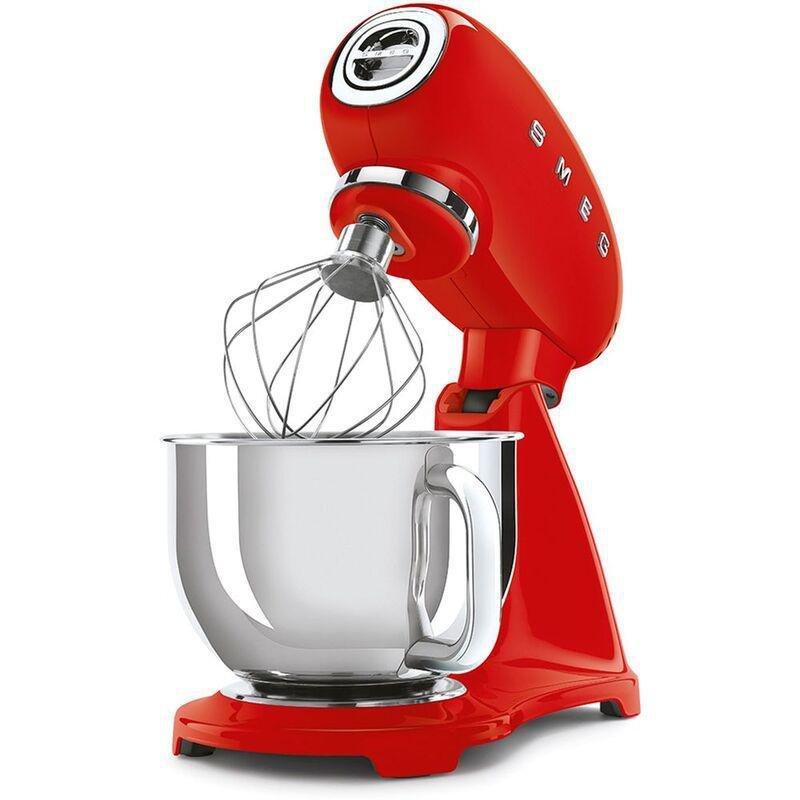 SMEG SMF03RDUK Stand Mixer Full Color With Stainless Steel Bowl - Red, , large image number 1