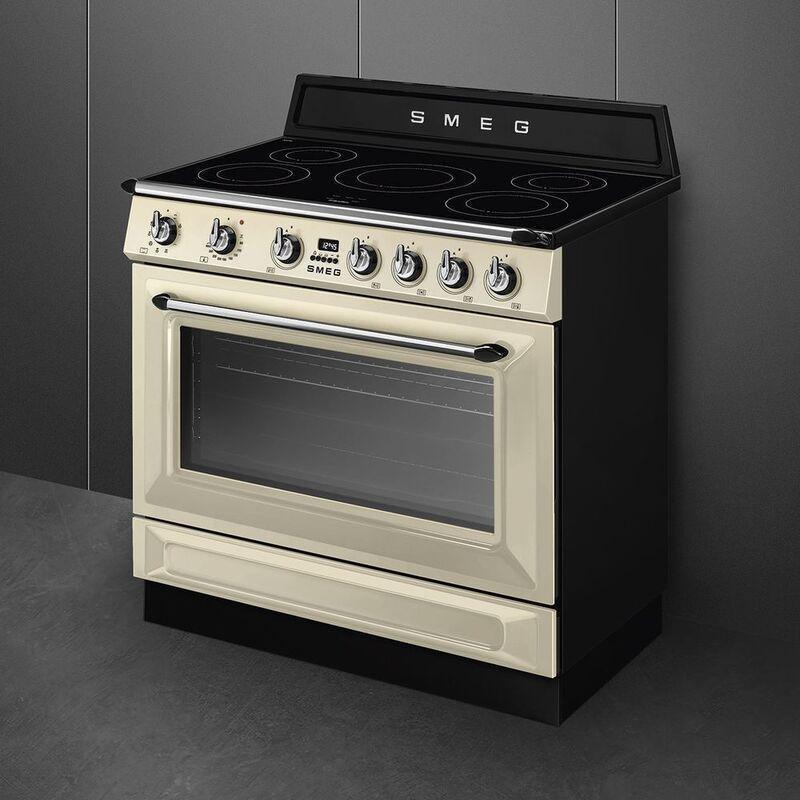 SMEG TR90IMP Victoria 90 x 60 cm Induction Cooker - Cream, , large image number 1