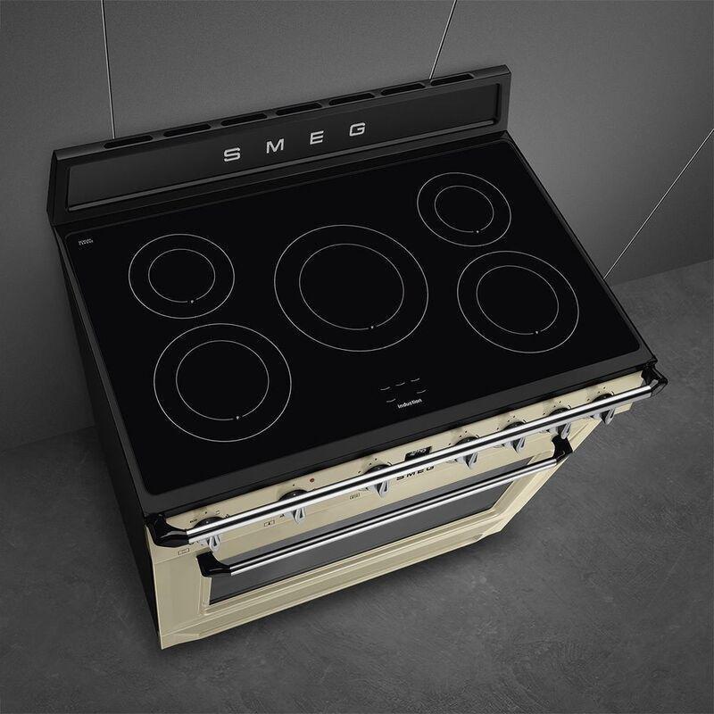SMEG TR90IMP Victoria 90 x 60 cm Induction Cooker - Cream, , large image number 2
