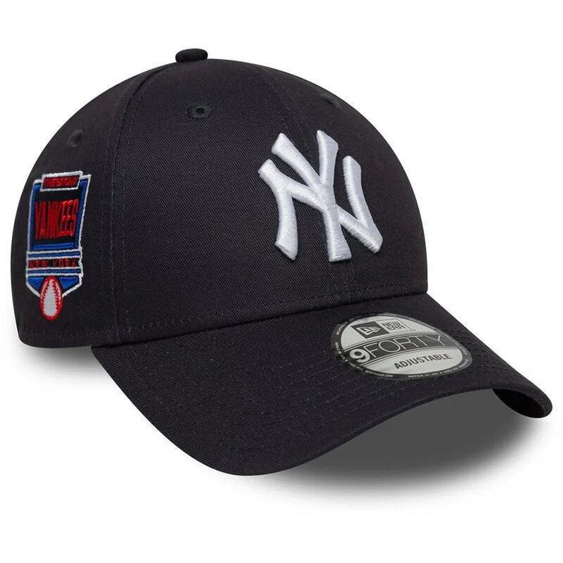 New Era Side Patch 9Forty Mlb New York Yankees Osfm Navy Cap, , medium