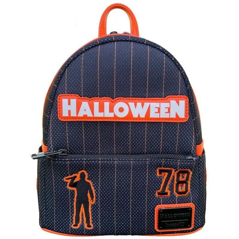 Loungefly Leather Compass Michael Myers Jersey Mini Backpack, , medium
