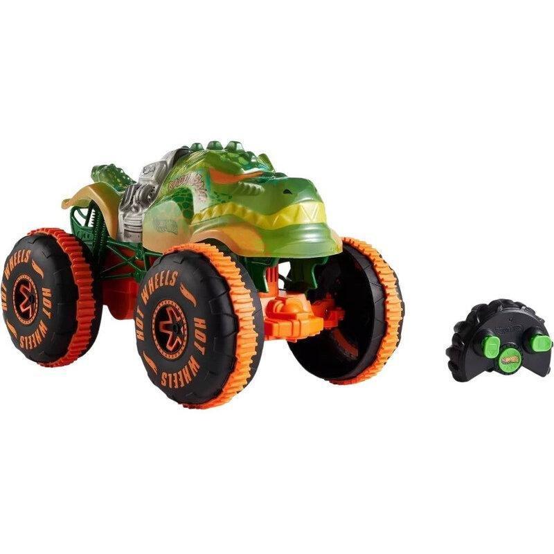 Hot Wheels Monster Trucks Sharks Vs Dinos 1.15 Scale Remote Control Car, , large image number 0