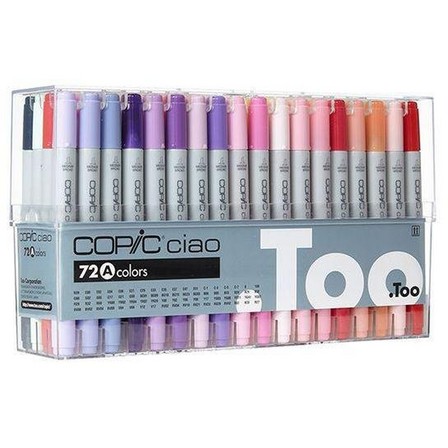 COPIC - Copic Ciao Refillable Markers - Color Set A (Set of 72)