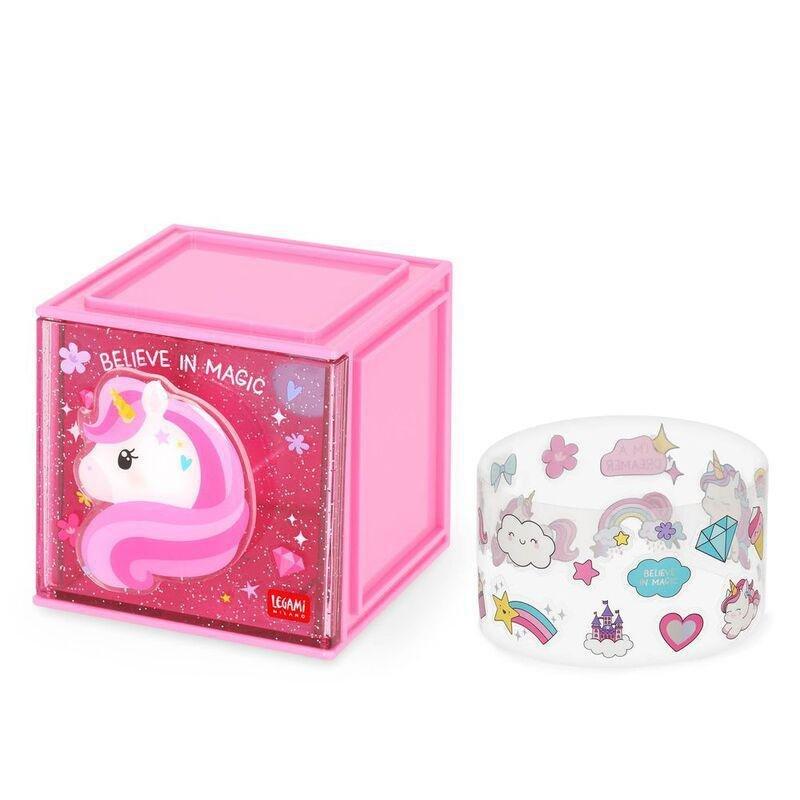 Legami Adjustable Desk Organiser - Cutie Cube - Unicorn, , large image number 0