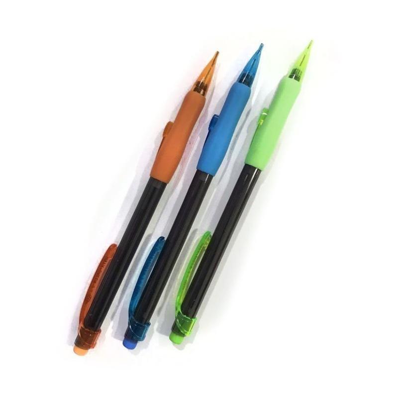 Onyx + Green Mechanical Pencils Bonus 3 Leads/3 Erasers Recycled PET (3 Pack), , large image number 0