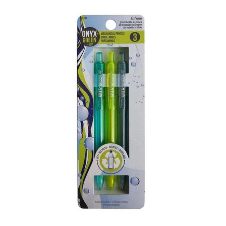 ONYX + GREEN - Onyx + Green Mechanical Pencils Recycled PET (3 Pack)