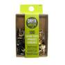 ONYX + GREEN - Onyx + Green Thumb Tacks in Recycled Kraft & PET Packaging (100 Pack)