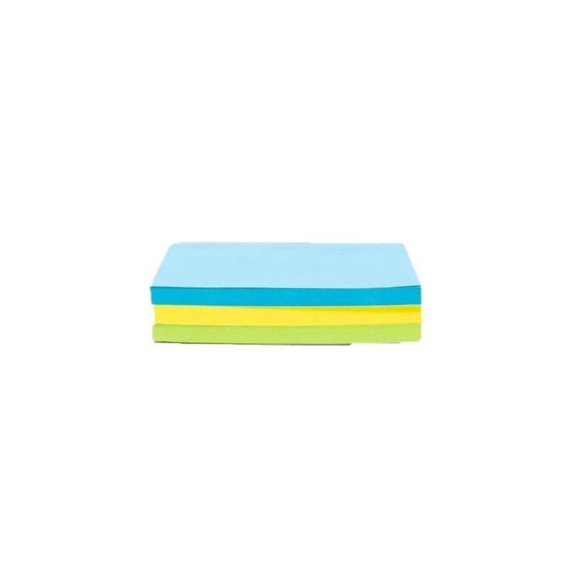 Onyx + Green Self-Adhesive Notes Neon 3 x 3 cm (Pack of 3), , large image number 0