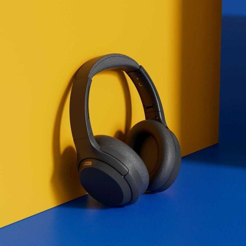 Porodo Soundtec Eclipse Wireless Over-Ear Headphone - Black, , large image number 1