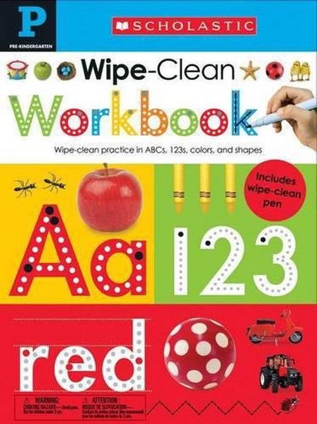SCHOLASTIC USA - Wipe Clean Workbook Pre-K (Scholastic Early Learners) | Scholastic